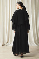 Shoulder Detail Belted Dress