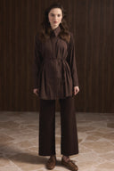 Pleated Front Dacron Shirt