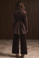 Pleated Front Dacron Shirt