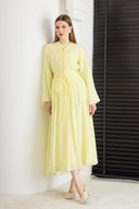Knitted Tie-Detail Skirt Set