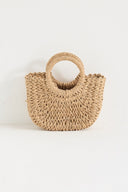 Oval Wicker Bag