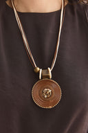 Oval Wrapped Necklace