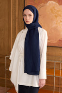 Cotton Crinkle Shawl