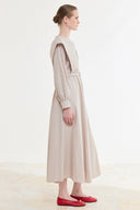 Pleated Dacron Dress