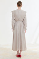 Pleated Dacron Dress