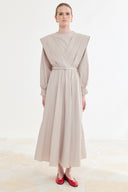 Pleated Dacron Dress