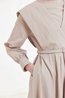 Pleated Dacron Dress