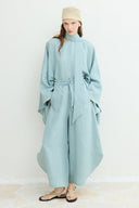 Wide Leg Relaxed Fit Organic Linen Trousers