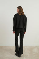 Pleated Suede Jacket