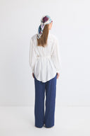 Premium Balloon Sleeve Satin Shirt