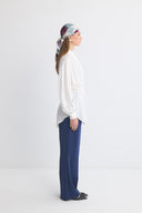 Premium Balloon Sleeve Satin Shirt
