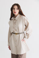 Premium Gold Buttoned Coat