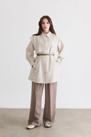 Premium Gold Buttoned Coat