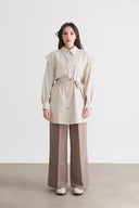 Premium Gold Buttoned Coat