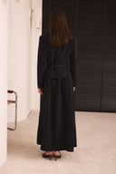 Premium Gold Belt-Detailed Jacket Dress