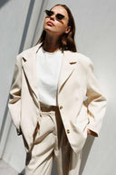 Premium Belted Blazer Jacket