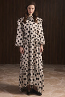 Polka Dot Ruffled Dress