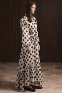 Polka Dot Ruffled Dress