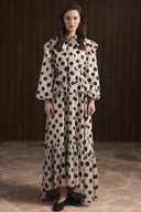 Polka Dot Ruffled Dress
