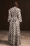 Polka Dot Ruffled Dress