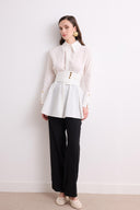 Rian Wide Belted Shirt
