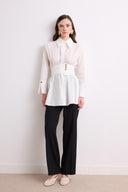 Rian Wide Belted Shirt
