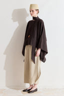 Sabriella Linen Poncho Blouse