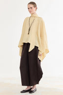 Sabriella Linen Poncho Blouse