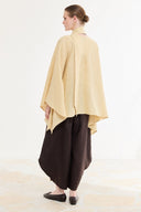Sabriella Linen Poncho Blouse