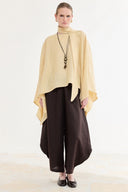 Sabriella Linen Poncho Blouse