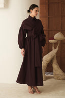 Sabyle Bow-Detailed Dress