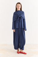Shawl Detail Trouser Set