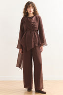 Shawl Collar Brooch Suit