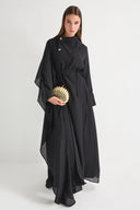Shawl Collar Detail Ibiza Dress