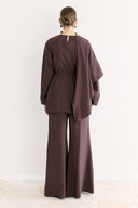 Shawl Collar Detailed Trouser Suit