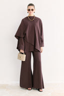 Shawl Collar Detailed Trouser Suit