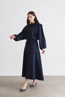 Saly Scuba Skirt Set