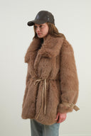 Sandyna Arm Belted Premium Fur