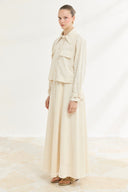 Sarah Linen Pinafore Dress