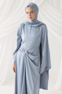 Satin Evening Shawl