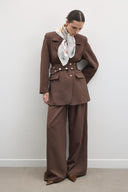 Selven Snap-Button Double Scarf Set