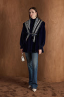 Senova Epaulet Detail Goldfox Coat