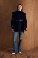 Senova Epaulet Detail Goldfox Coat