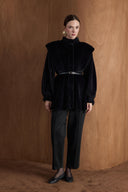 Senova Epaulette Detail Goldfox Coat