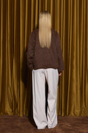 Seraphine Wide Collar Short Faux Fur Coat