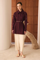Serela Belted Shirt