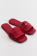 Stripe Detailed Slippers