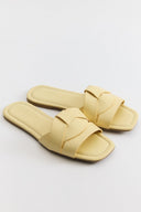 Striped Detail Slippers