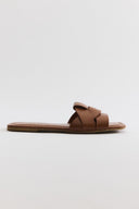 Striped Detail Slippers
