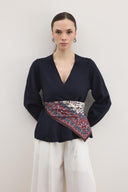 Shadow Peplum Triko Hırka